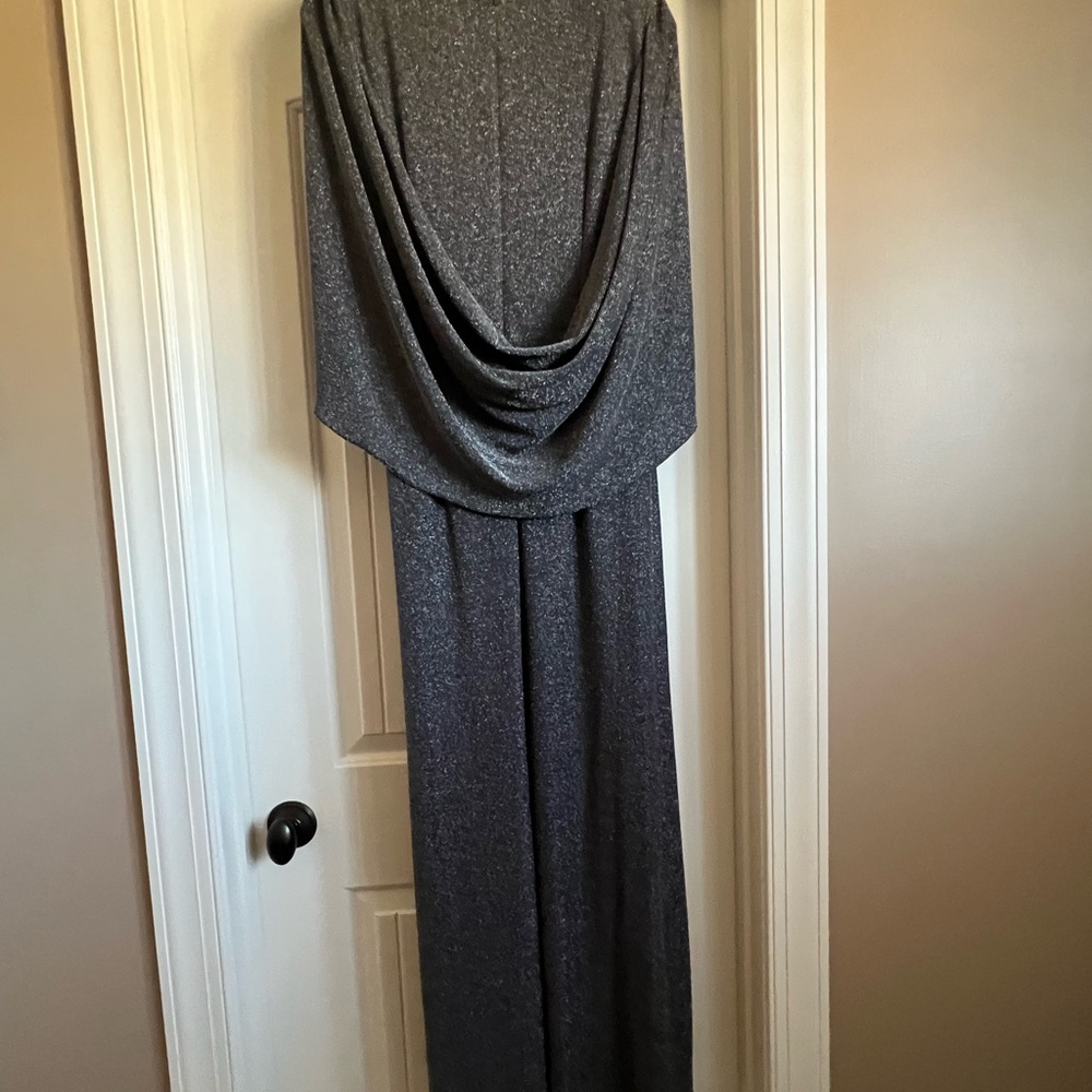 Dress worn for my 2nd wedding. The fabric is very giving and flattering.